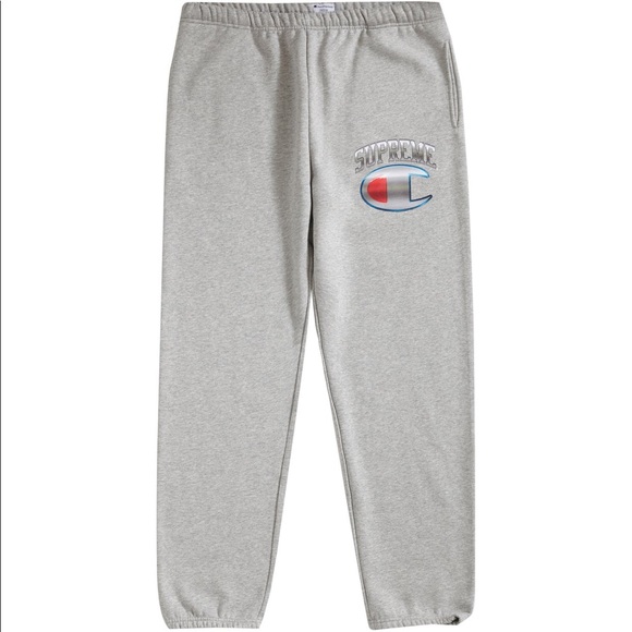 Supreme | Pants | Supreme Champion Chrome Sweatpants | Poshmark Supreme | Pants | Supreme Champion Chrome Sweatpants | Poshmark